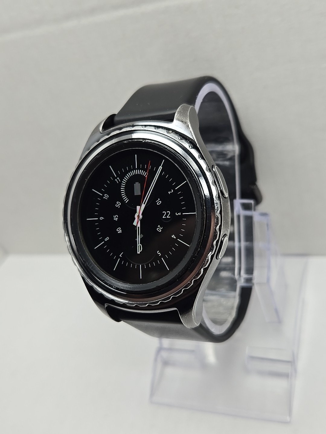 Samsung Gear S2 Classic SM R735T 3G T Mobile Rotating Bezel NFC WiFi Watch Black