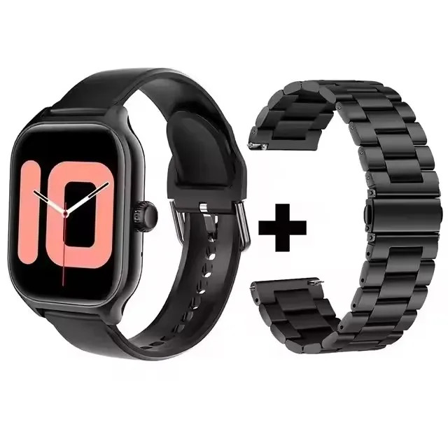 Smart Watch Bluetooth Call 2.01″ HD Screen Heart Rate Monitor Fitness Tracker