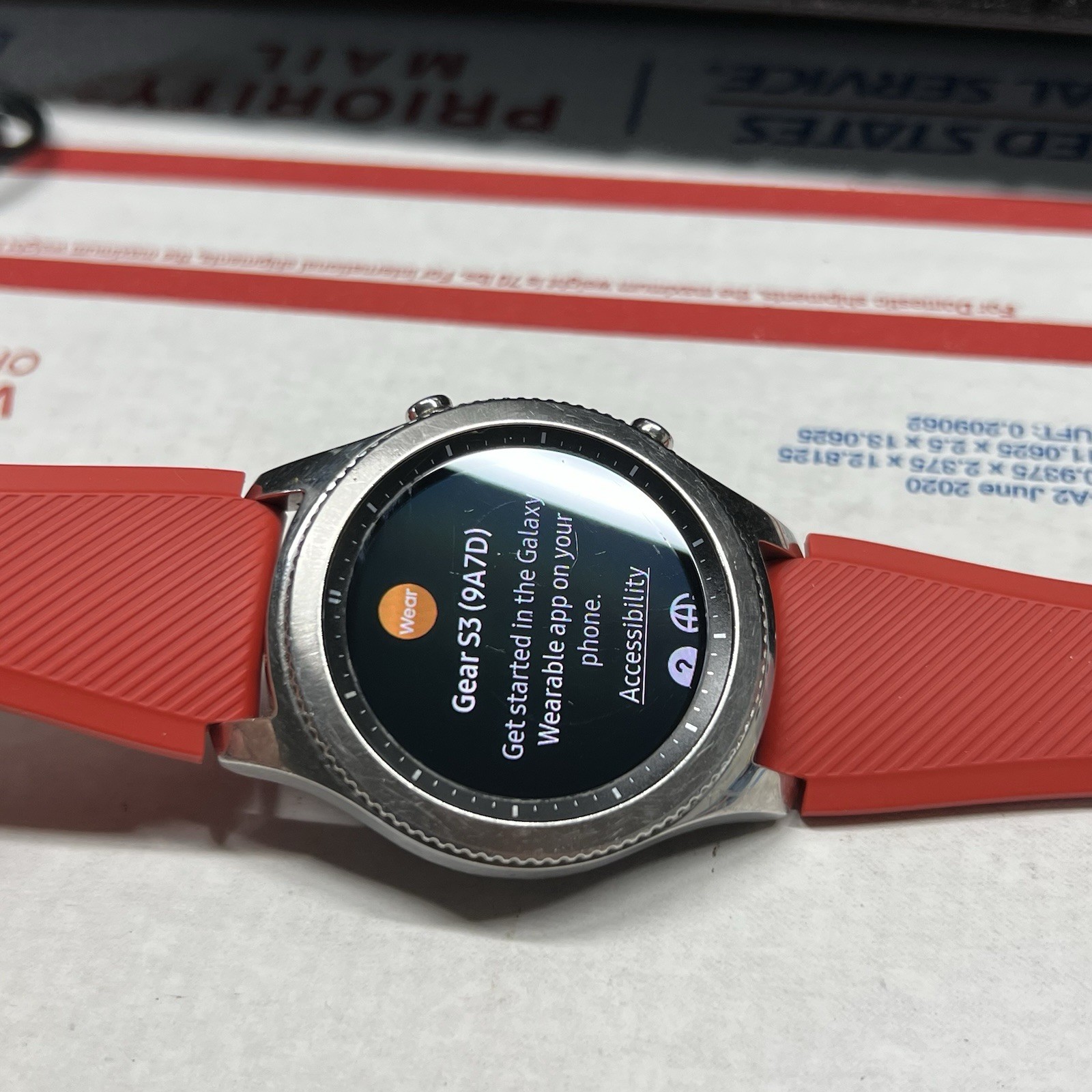 Samsung Galaxy Gear S3 Classic 46mm Stainless Steel Silver Case SM-R770