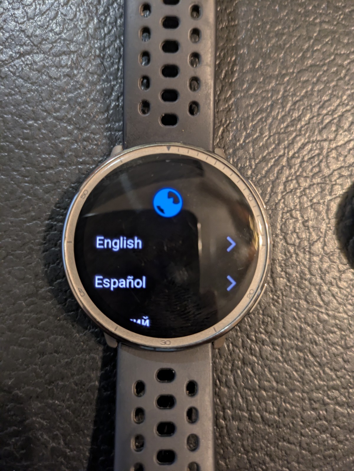 Amazfit Active 2 Smartwatch 44mm Round Silver Black Sport Band