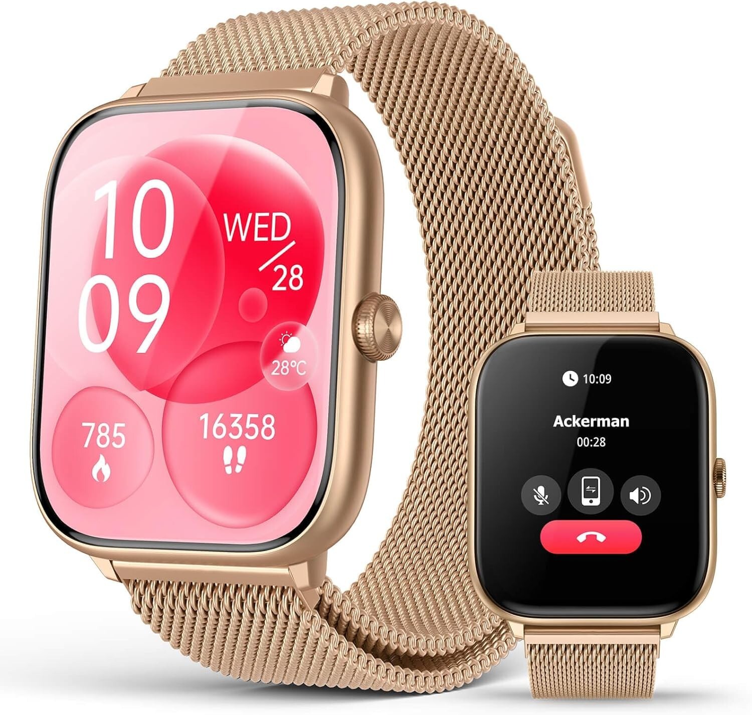 EarlySincere 2025 Smart Watches for Women with 2.06″ AMOLED Always-On Display,