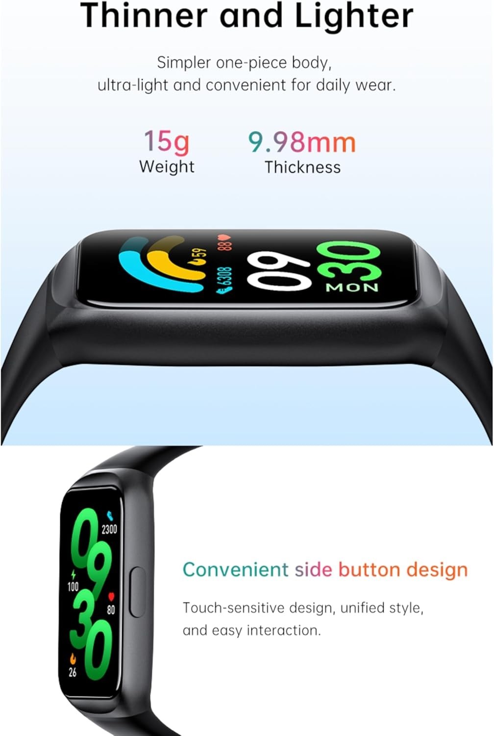 Bluetooth Smartwatch 1.47″ Screen 24H Health Monitor Sports Watch for Men Women