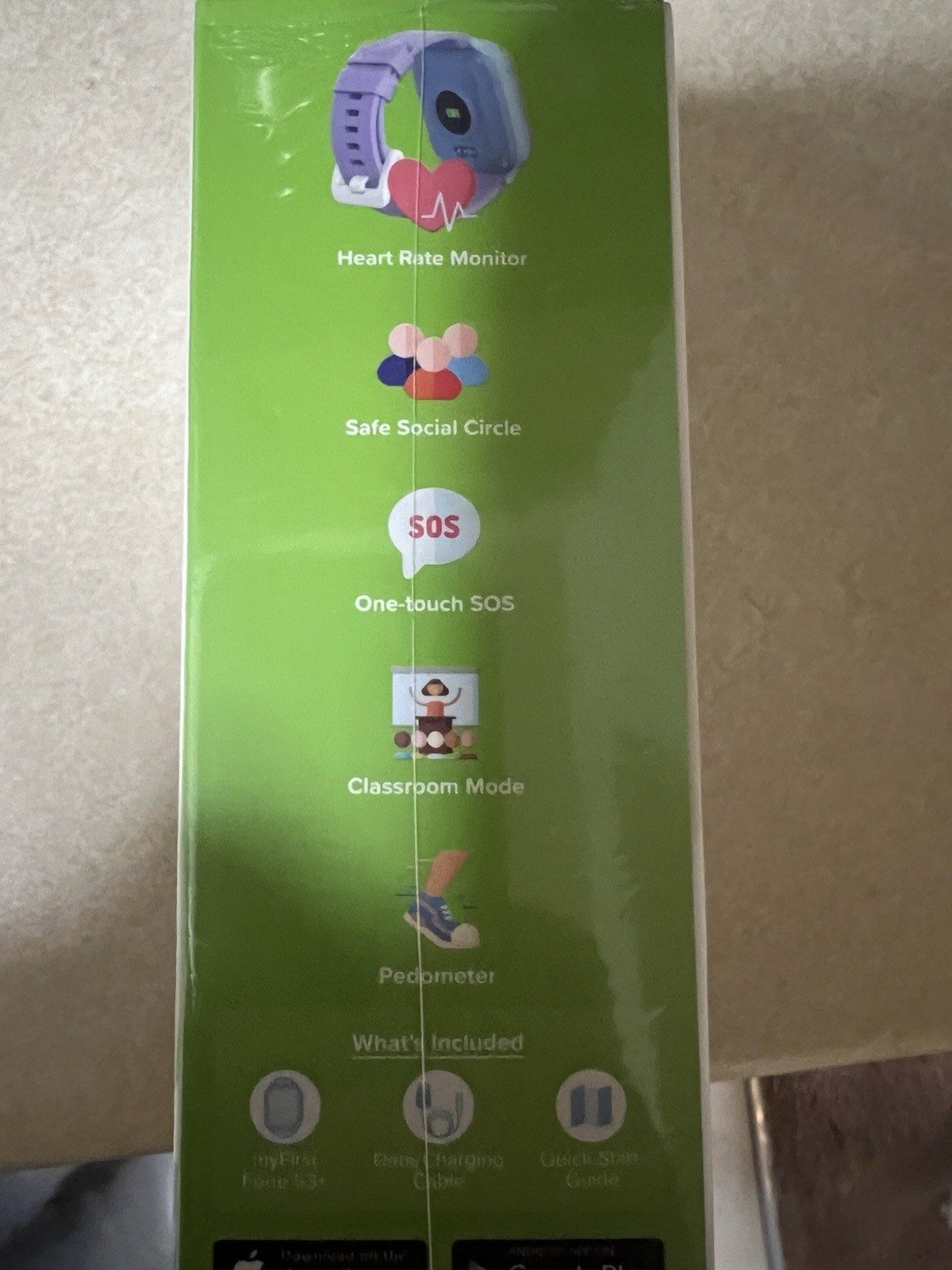 myFirst Fone S3+ Kids Smartwatch Cotton Candy GPS 4G Heart Rate 2MP Camera