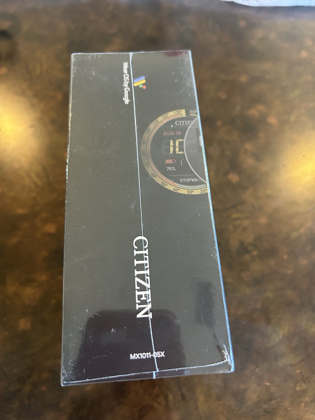 Citizen CZ Smart Wear OS Smartwatch MX1011-05X Black Silicone Strap/Sealed, New