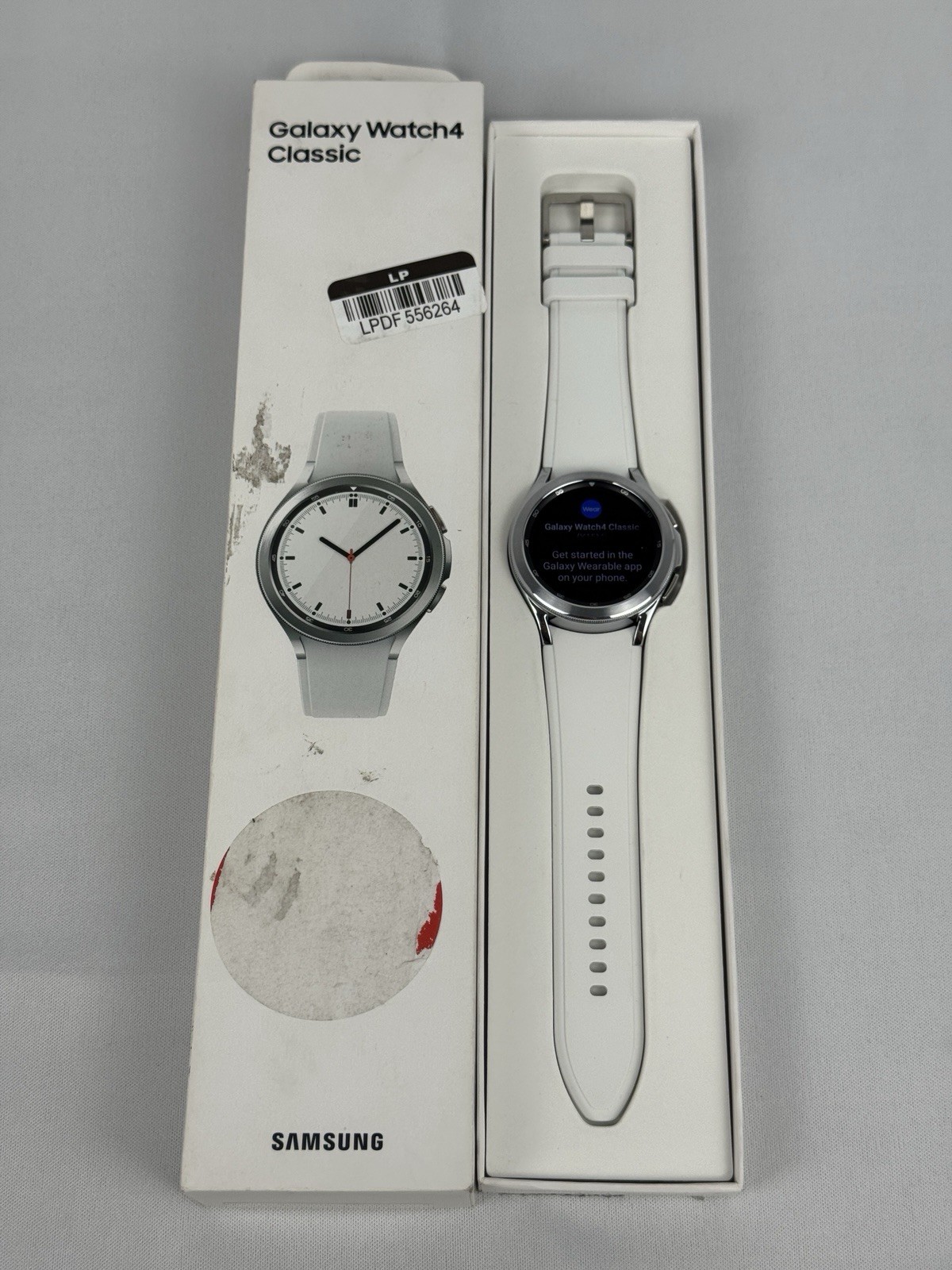 Samsung Galaxy Watch4 Classic SM-R880 42mm Stainless Steel Case with Ridge-Sport