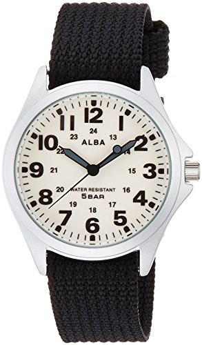Seiko Alba Quartz All-Lumi Men’s Sports Watch, Black, AQPK401 NEW