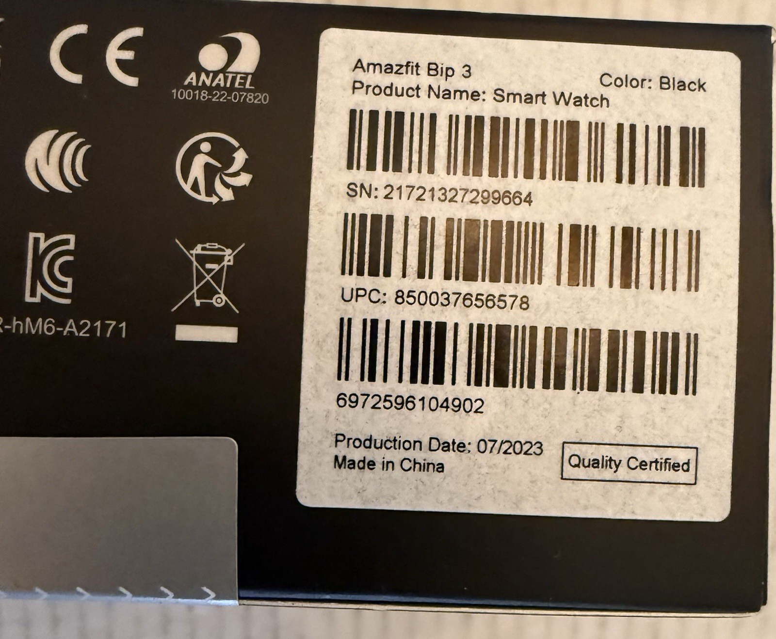 Amazfit Bip 3 Smartwatch