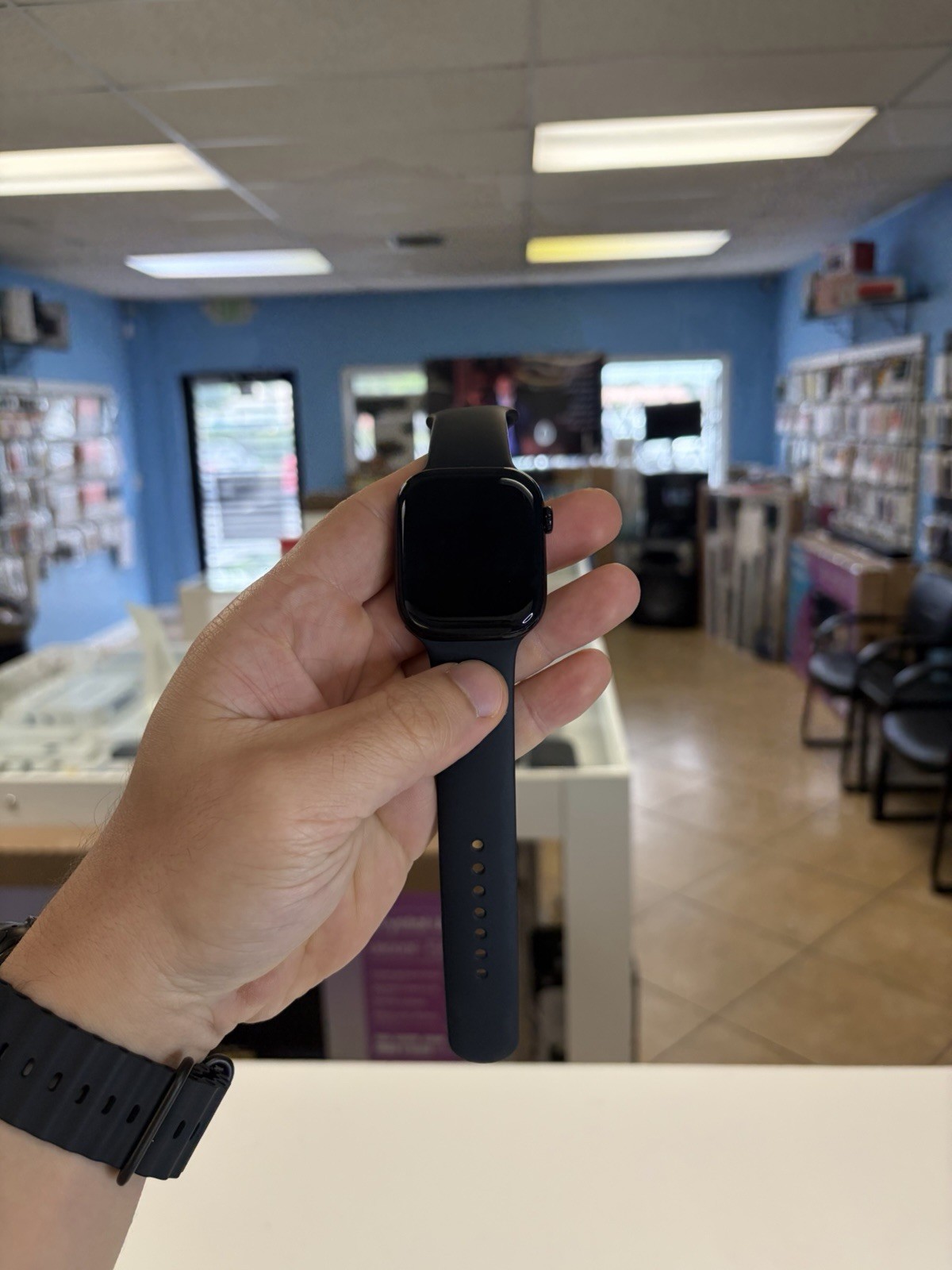 Apple Watch series 10 Black 46MM Cellular Unlocked With Apple Care Till 2027