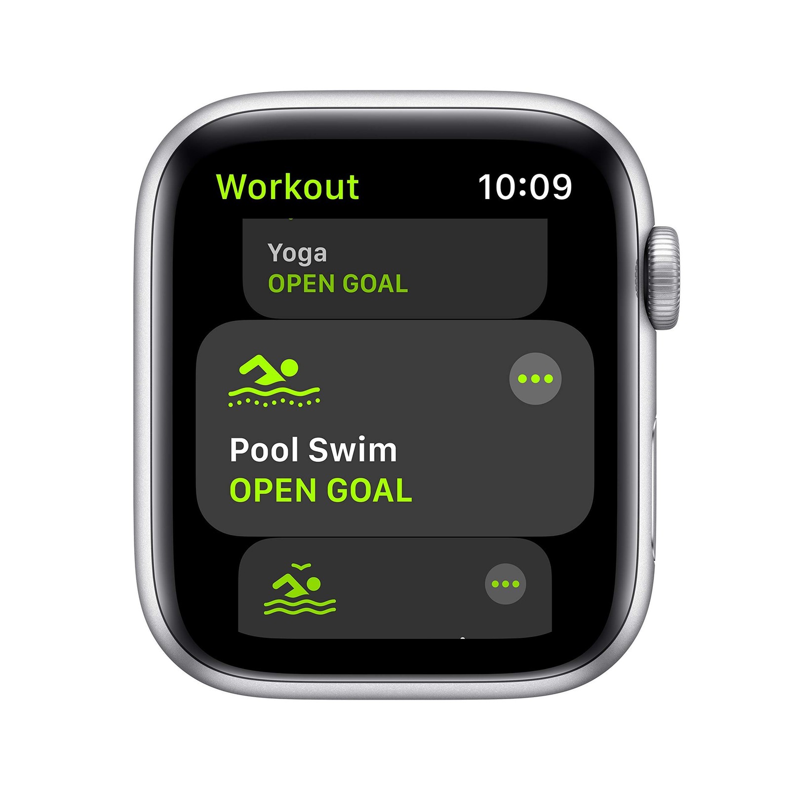Apple Watch SE (GPS, 40mm) – Silver Aluminum Case with White Sport Band