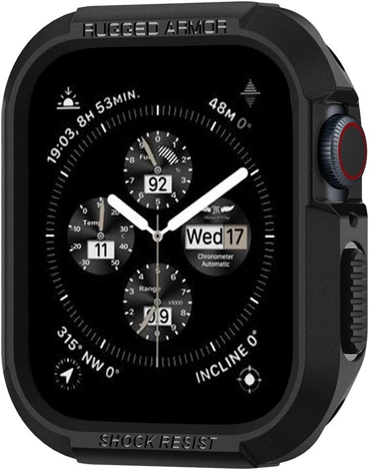 Rugged Armor Case for Apple Watch 41mm Durable Protective TPU Shock Proof Cover