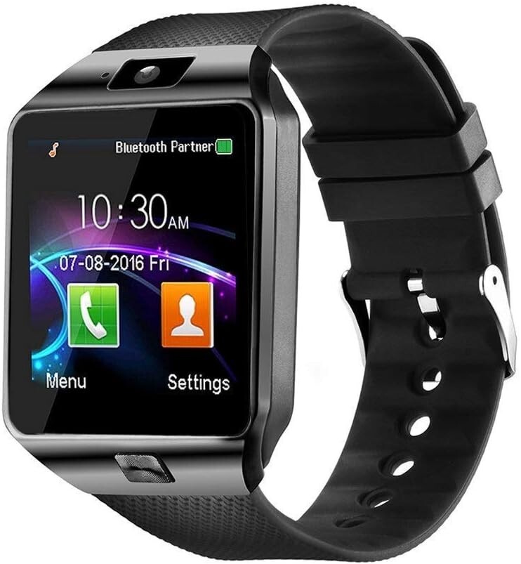 Bluetooth Smartwatch, Touchscreen Wrist Smart Phone Watch Sports Fitness Tracker