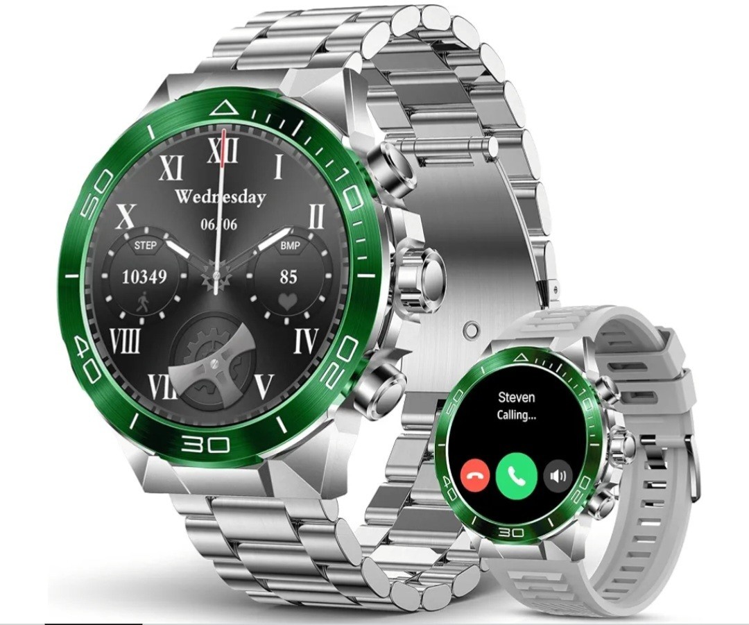 SOUYIE SW-7 DIGITAL SMART WATCH AMOLED 1.43″SCREEN B/TOOTH W/PROOF H/RATE