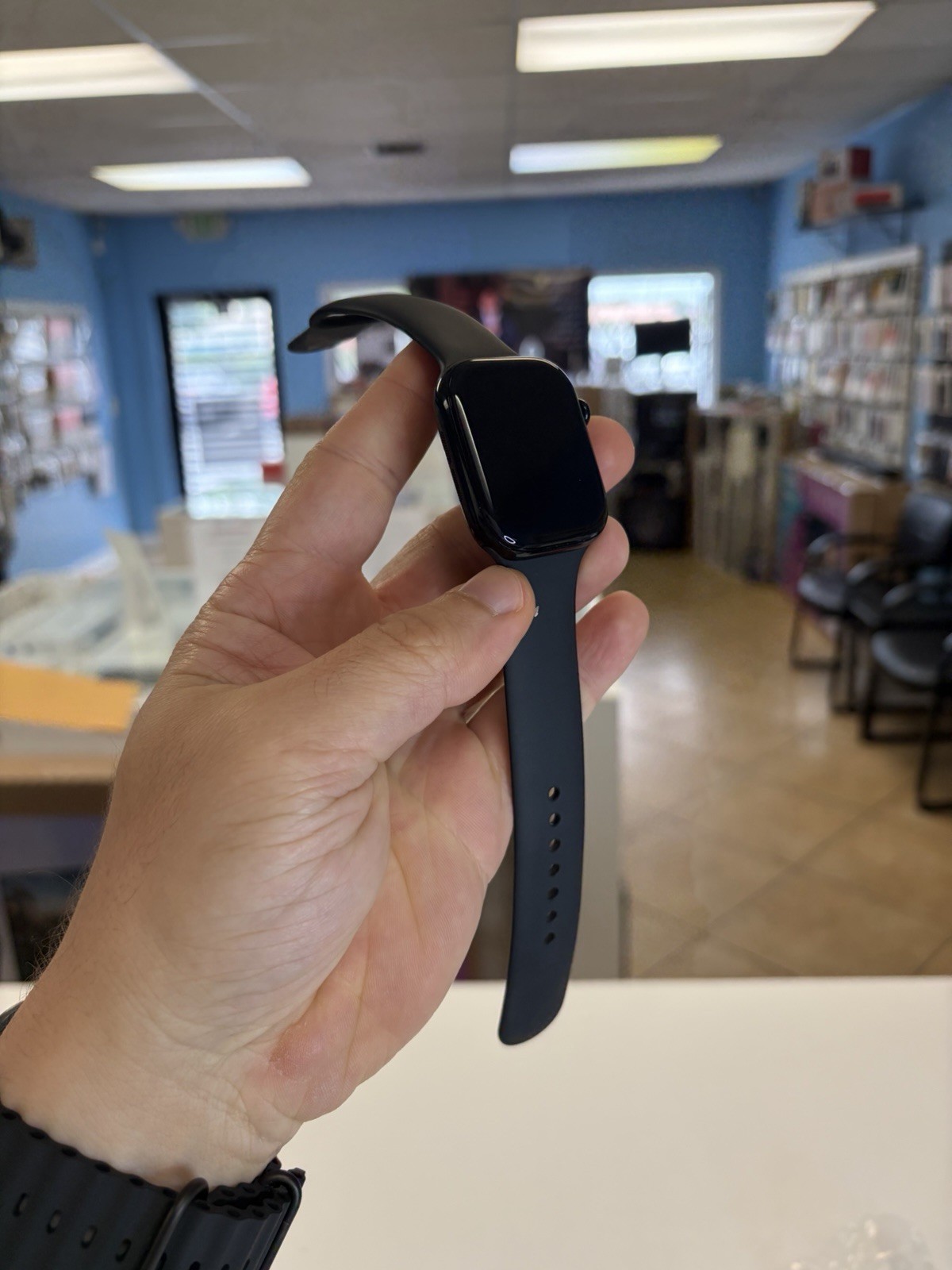 Apple Watch series 10 Black 46MM Cellular Unlocked With Apple Care Till 2027
