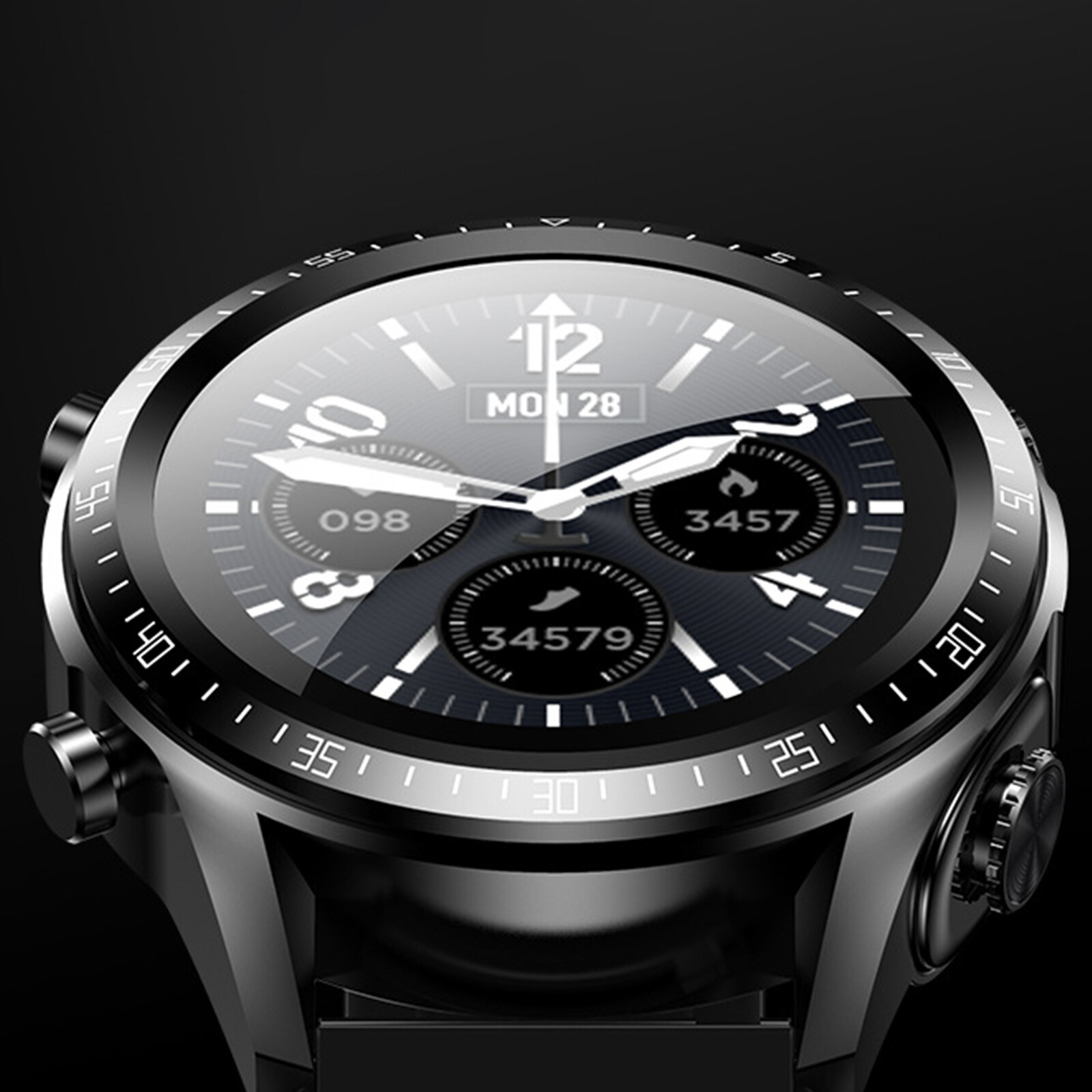 2 In 1 Smart Watch with Earbuds Men Smartwatch Wireless Headset For Android iOS