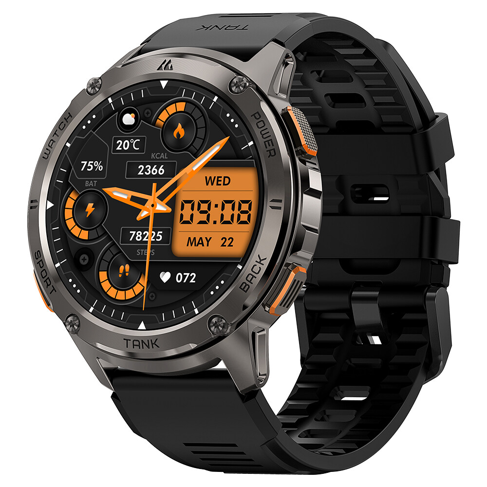 KOSPET TANK T3 Smart Watch Men Smart Watches 5ATM Waterproof +Magnetic Strap NEW
