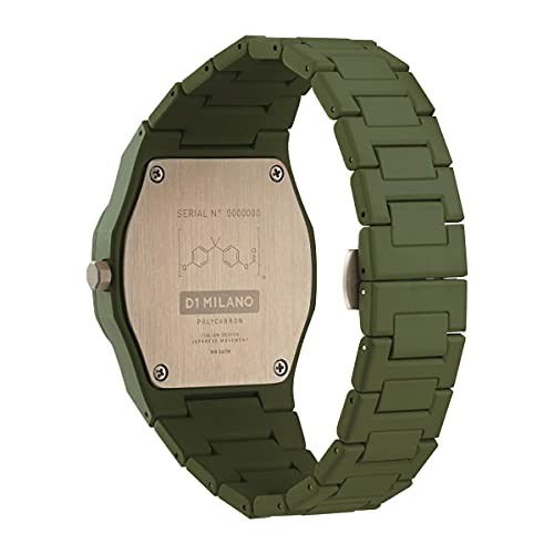 D1 Milano Men’s Watch PCBJ22 Military Green [Polycarbonate]