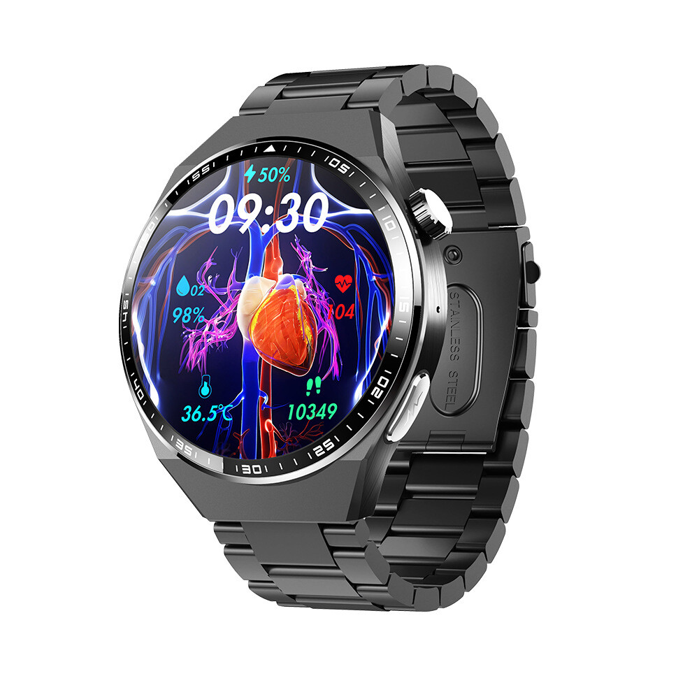 Elderly Seniors Health Smart Watch Fall Detection Blood pressure Heart Rate New