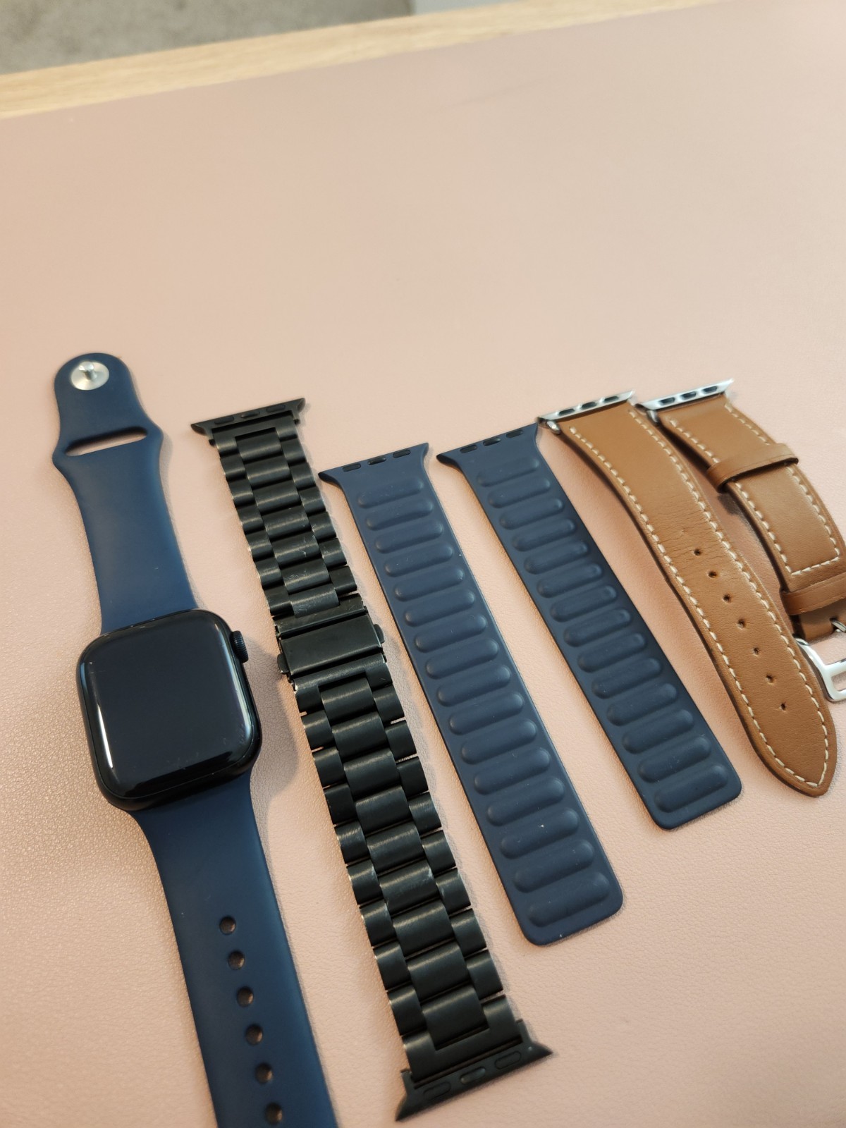 Apple Watch Series 7 41mm Blue Aluminum Case Abyss Blue Sport Band – (MKHC3LL/A)