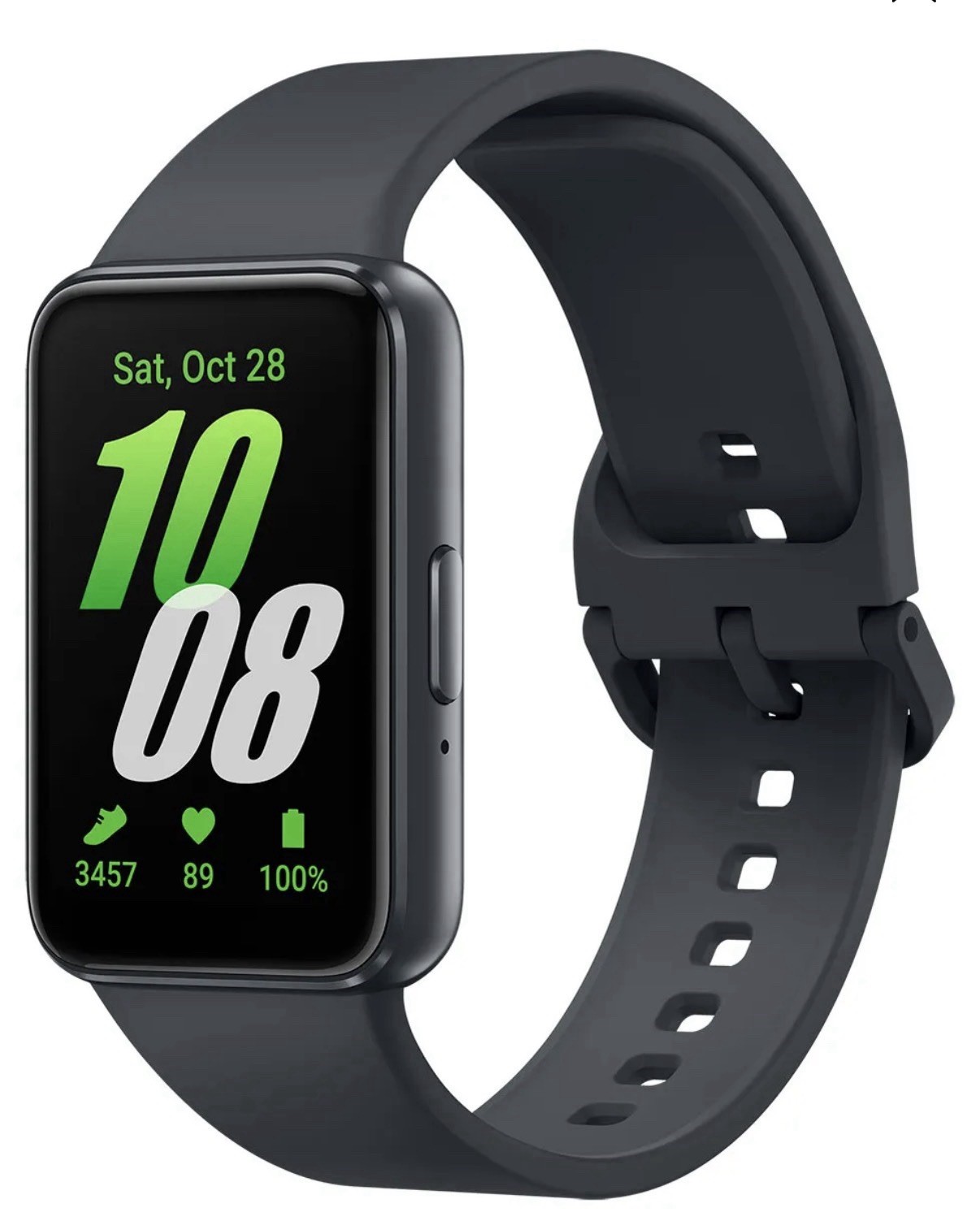 Samsung Galaxy Fit3 Smartwatch Activity Tracker 40mm Black Dark Gray