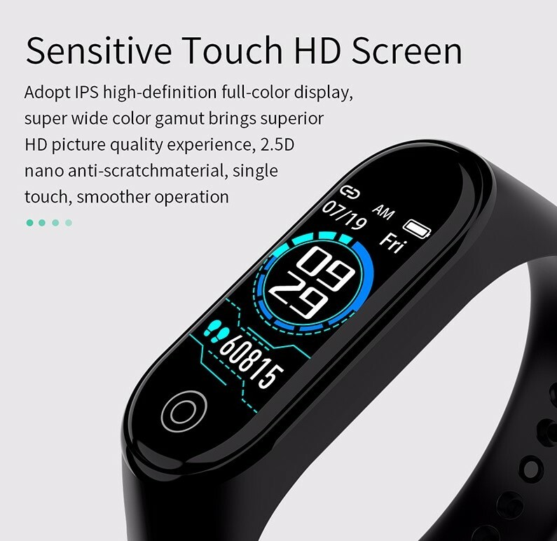 Fitness Tracker M4 Smart Bracelet A Partner To Monitor Your Health