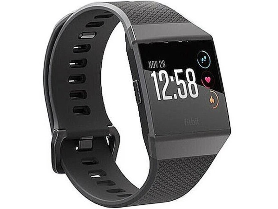 Fitbit GPS Smart Watch, Charcoal/Smoke Gray