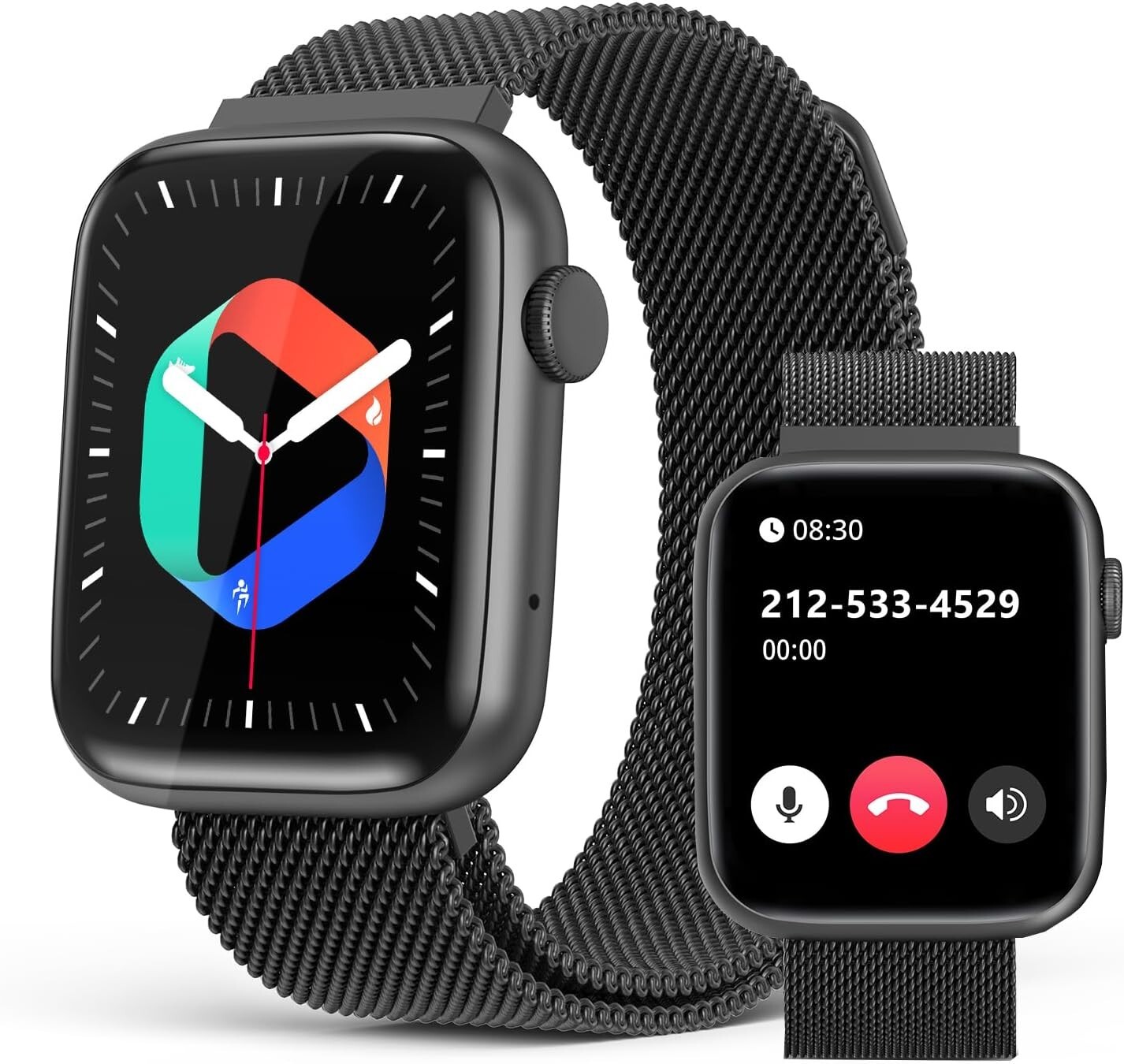 EarlySincere Smart Watches for Men Women (Answer/Make Calls), 1.9″ HD Full Touch