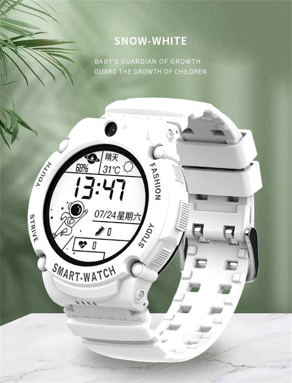 4G Smartwatch Phone Smart Watch for Kids with Anti-Lost Camera Video Call SOS