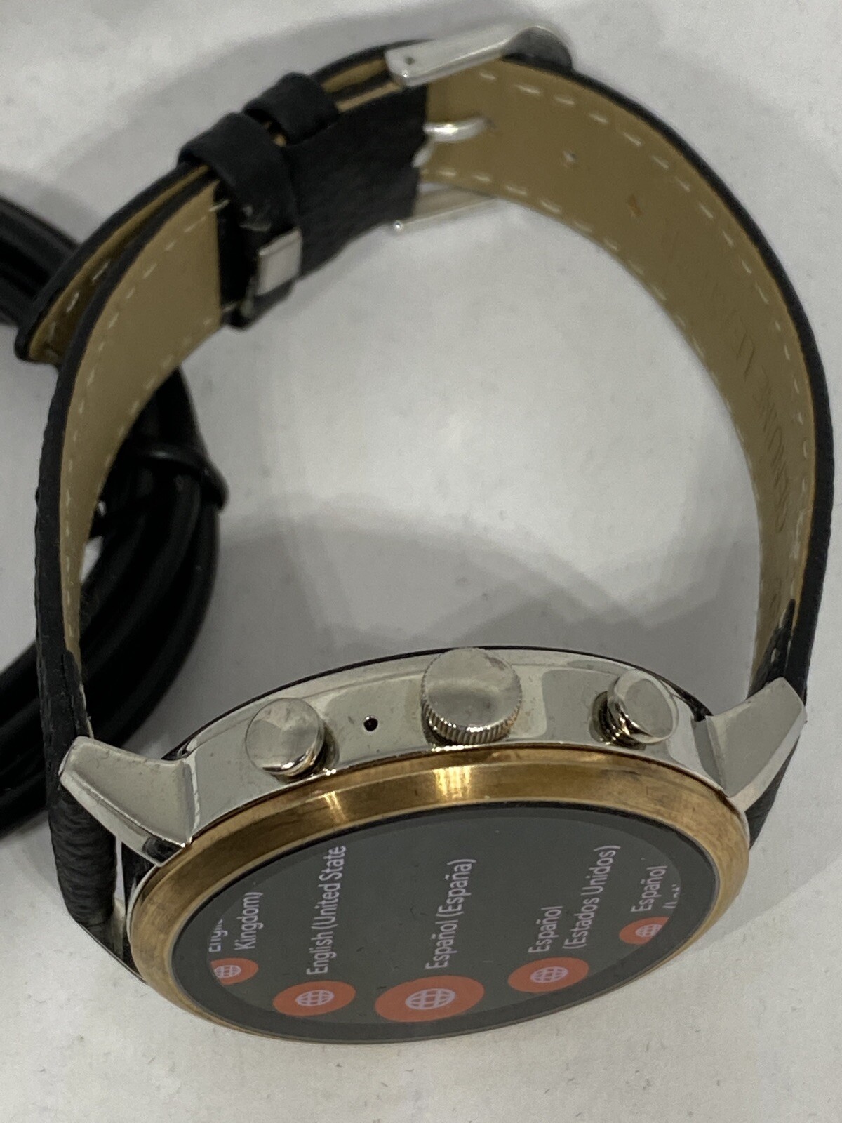 Fossil Gen 4 Authentic Digital Dial Smart Watch Custom Band FTW6016 LT341