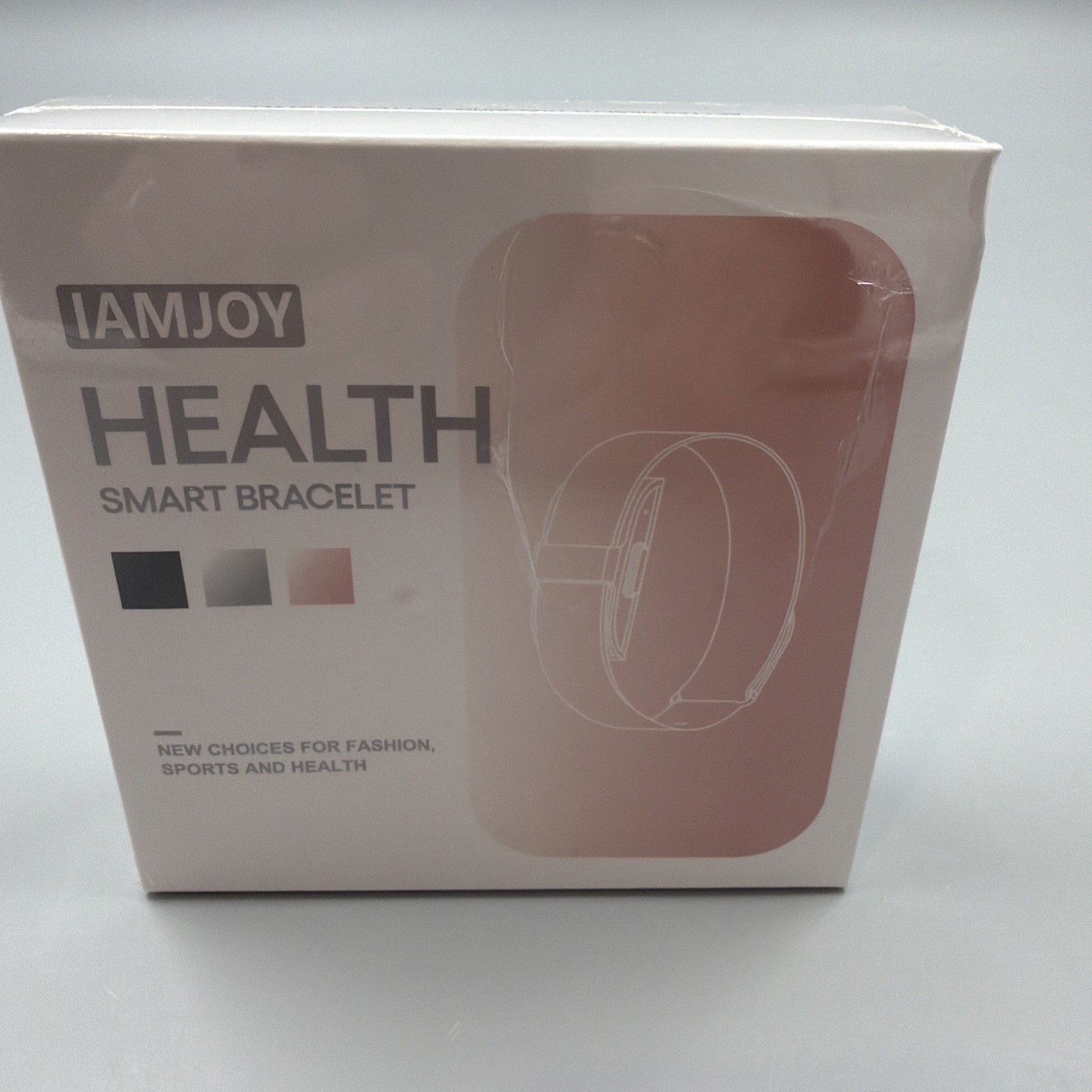 IAMJOY Smart Health Bracelet – New/Sealed– Fitness & Health Tracker-Black