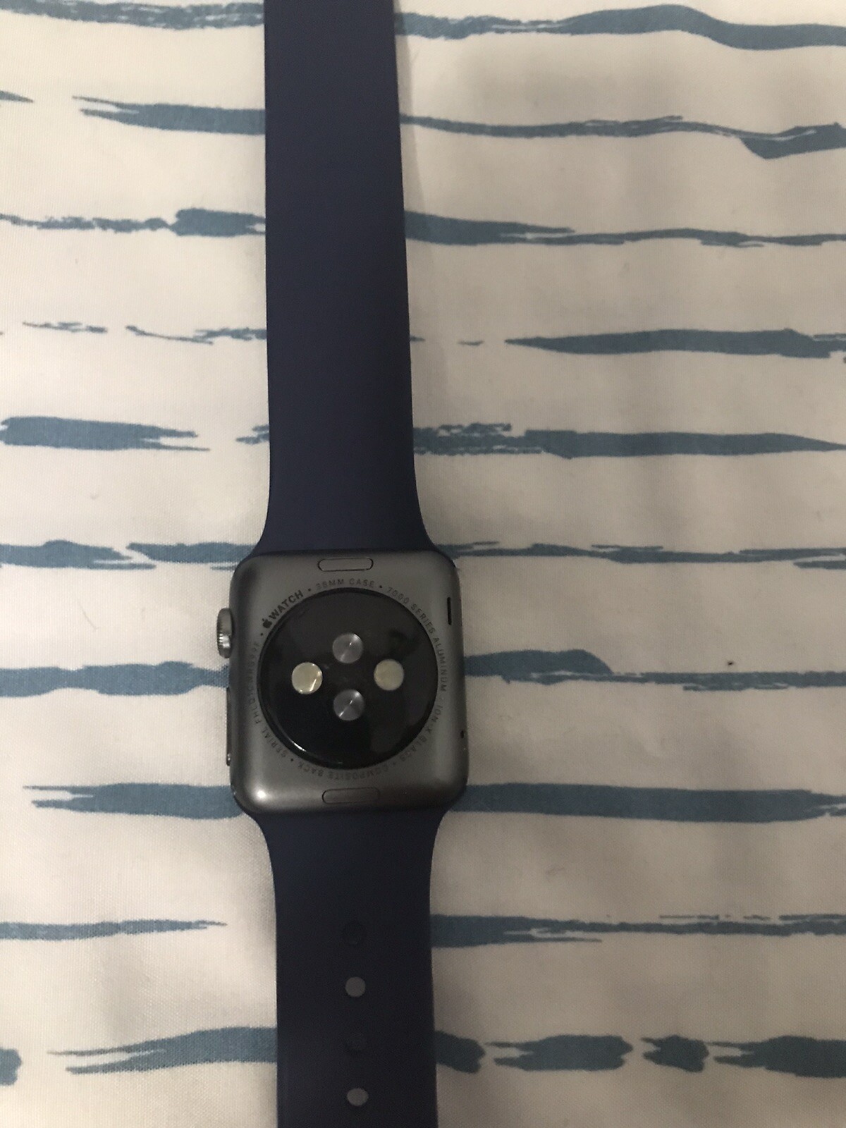 Apple Watch Sport 38mm Navy Blue Sport Band
