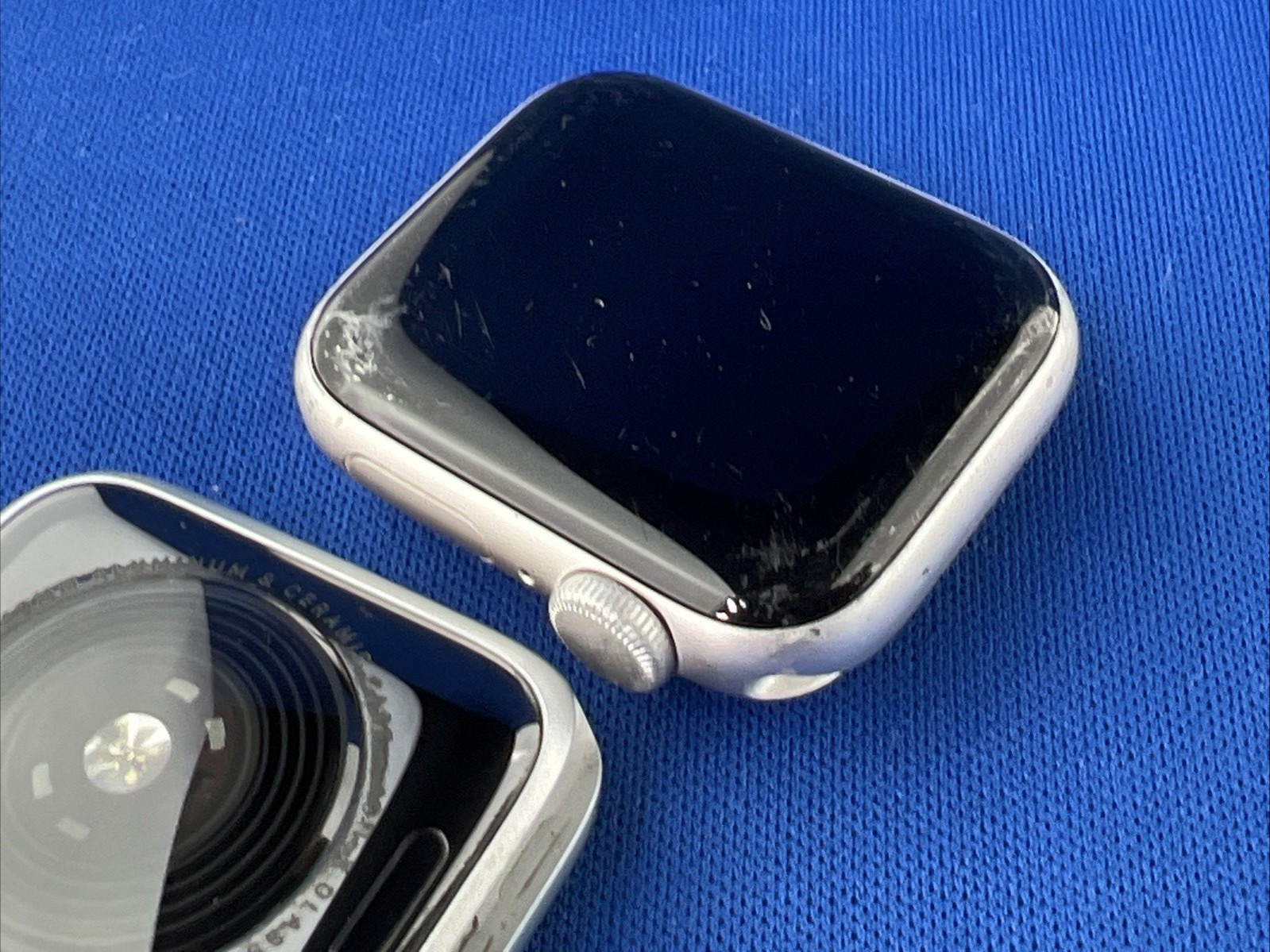 LOT 5x Apple Watch GPS Locked Parts 3x SE 40mm Nike S5 40mm S2 42mm FOR PARTS