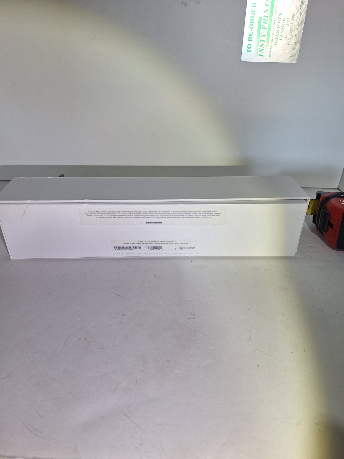 Apple Watch Series 2 42mm SpGr Al Black Sp Used Work Good Condition
