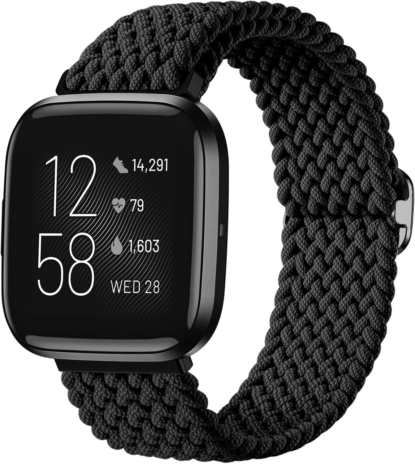 Braided Stretchy Strap Compatible with Fitbit Versa 2 40mm
