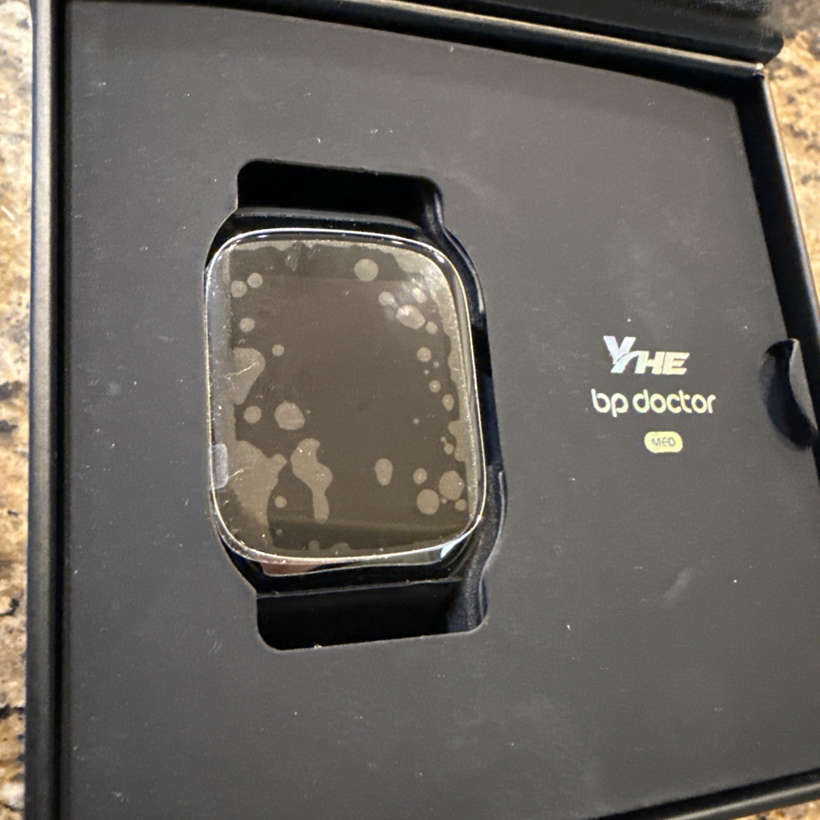 Yhe BP Doctor Model Y006YM Smart Watch – Bright Silver For IOS And Android