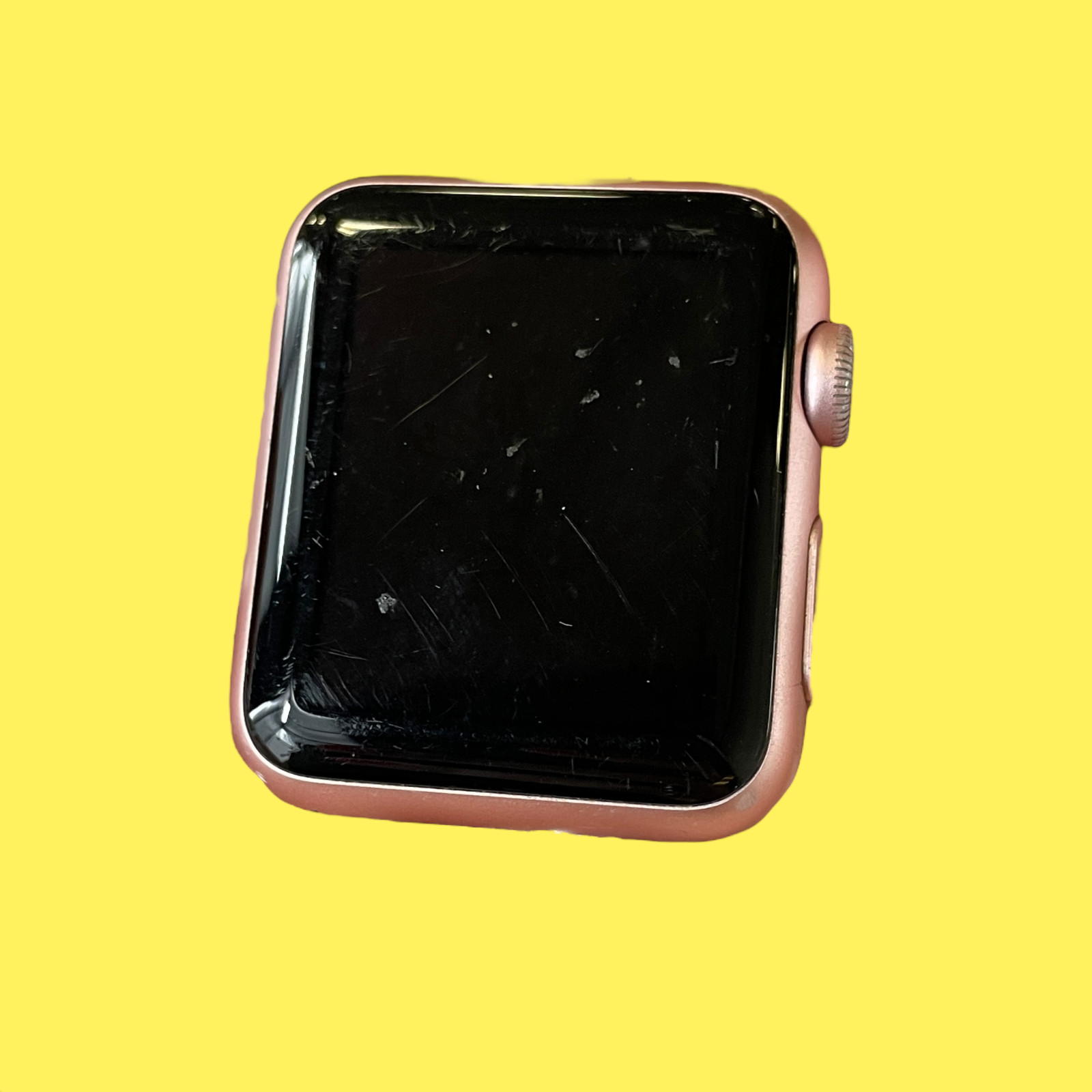 AS/IS LOT OF 3 Apple Watch 7000 Series Pink 38mm Model A1553 #9340 Z65/361