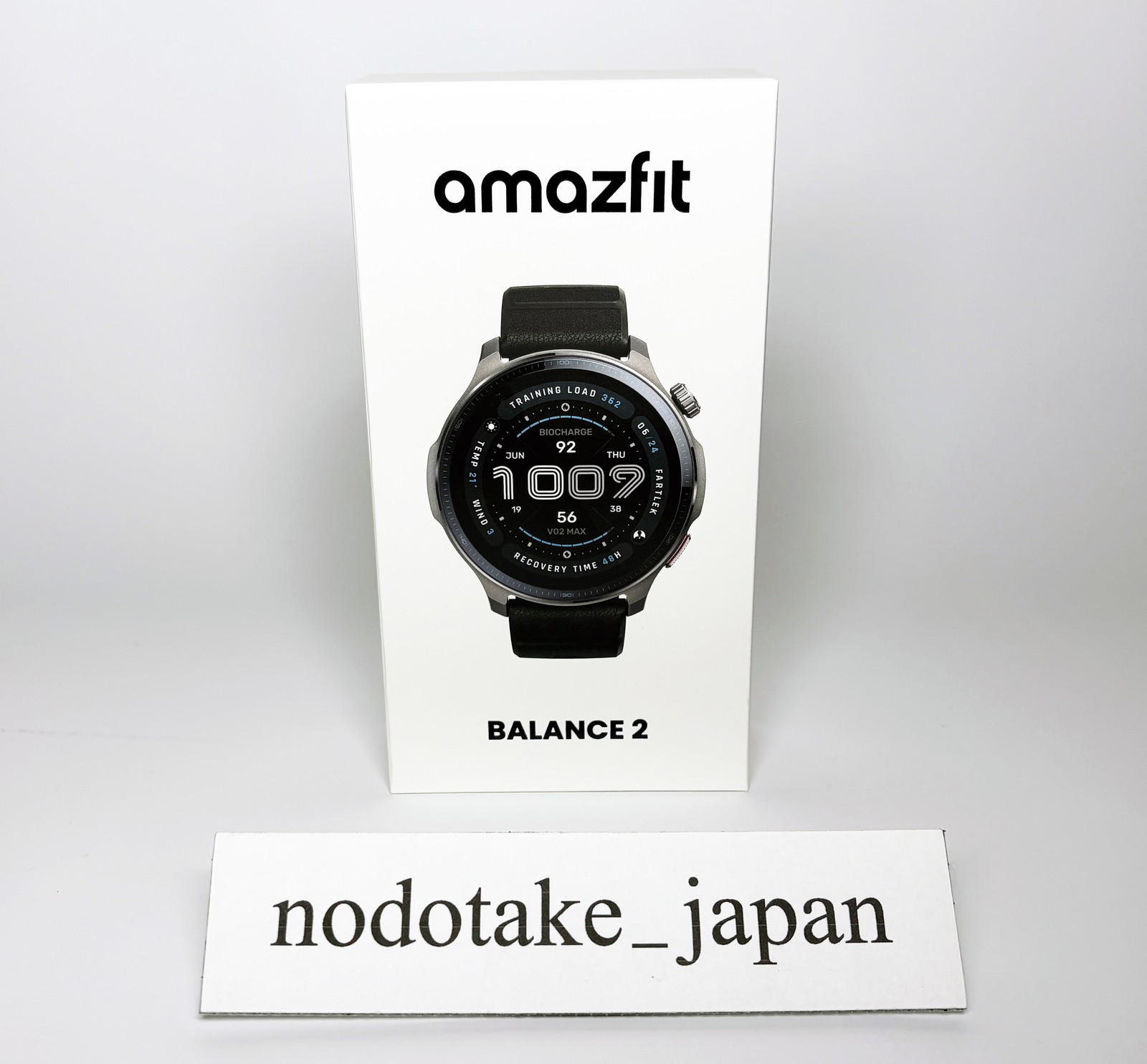 Amazfit Balance 2 Smartwatch Multi-Sports Sapphire Glass Golf Function