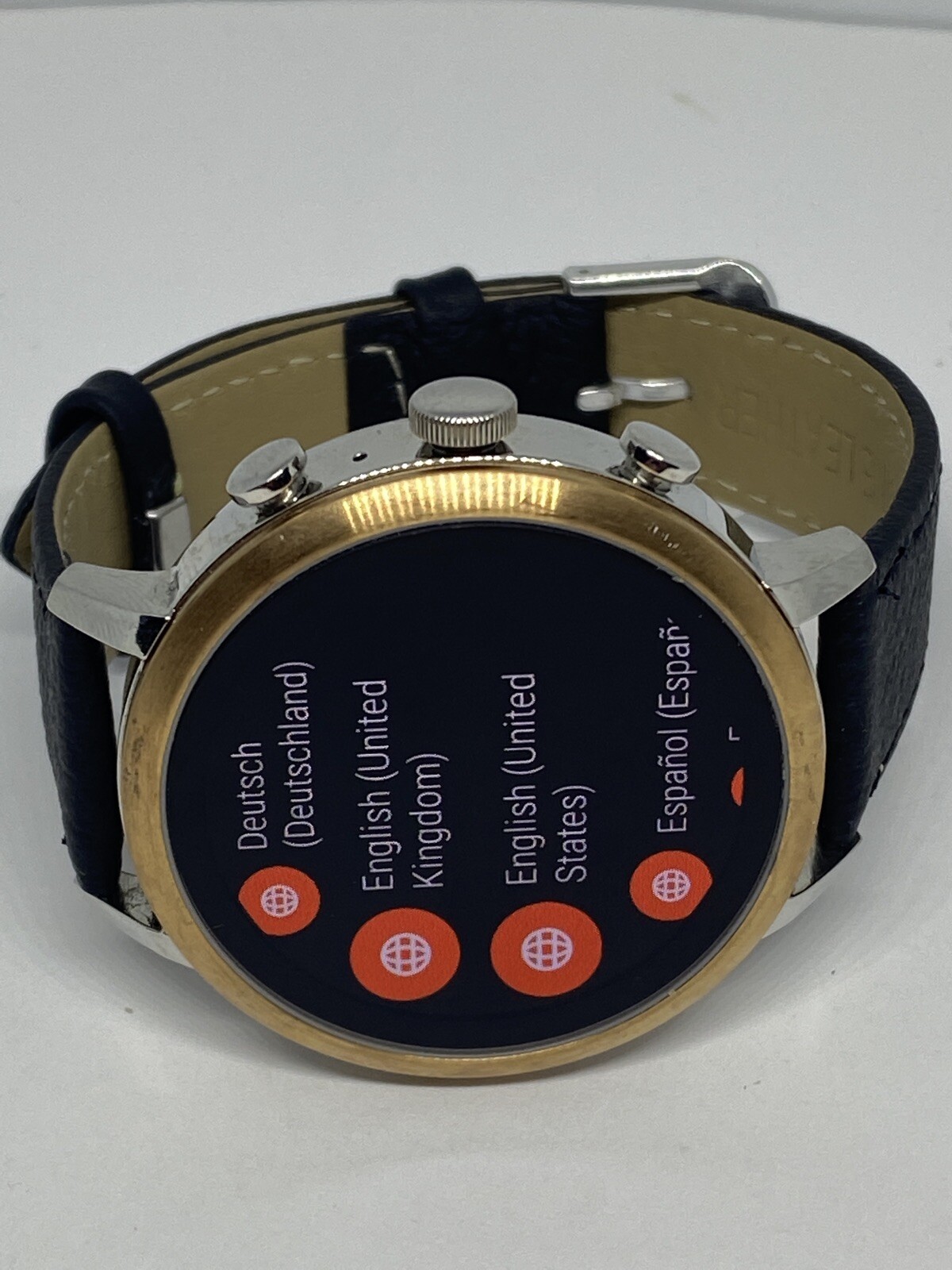 Fossil Gen 4 Authentic Digital Dial Smart Watch Custom Band FTW6016 AB625