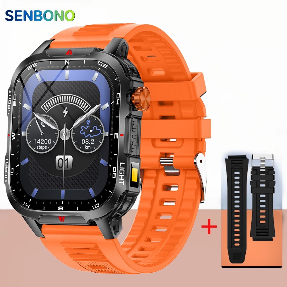 2026 Smartwatch, Fitness Tracker Waterproof Multisport Bluetooth IOS & Android