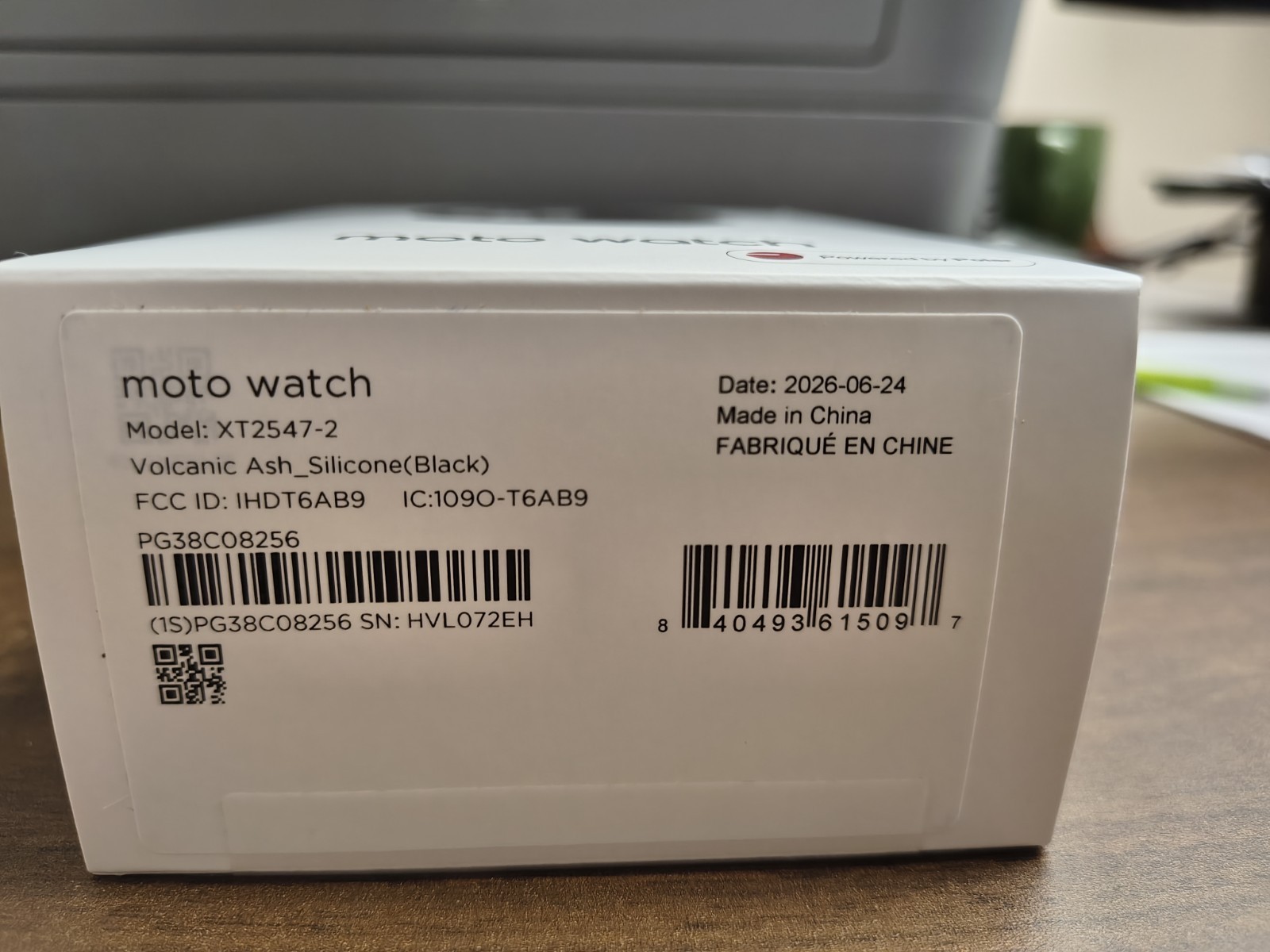 Moto Watch 2026 Model XT2547-2 Factory Sealed Brand New