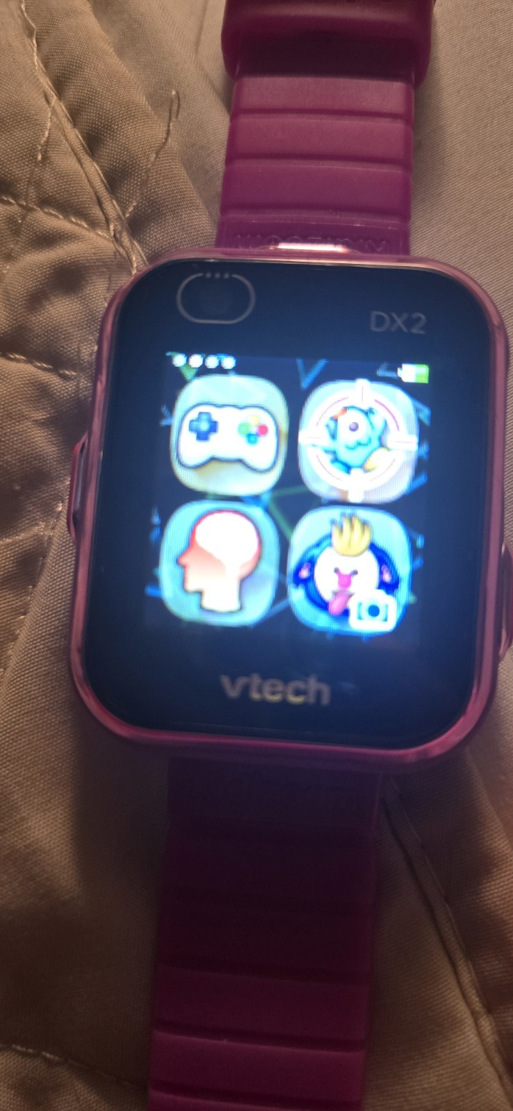 VTech KidiZoom Smartwatch DX2 Kids Touchscreen Camera Purple