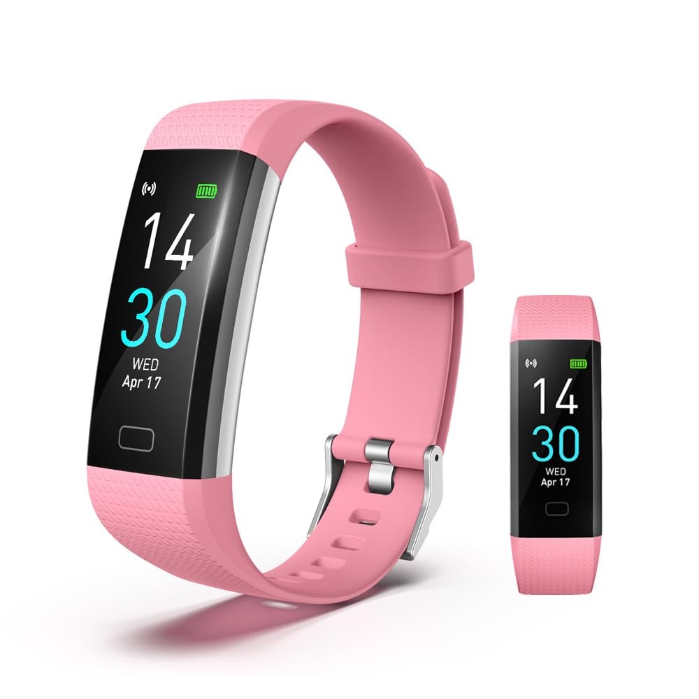 Fitness Tracker with Heart Rate Monitor/Step Counter/Calories, Activity Tracker