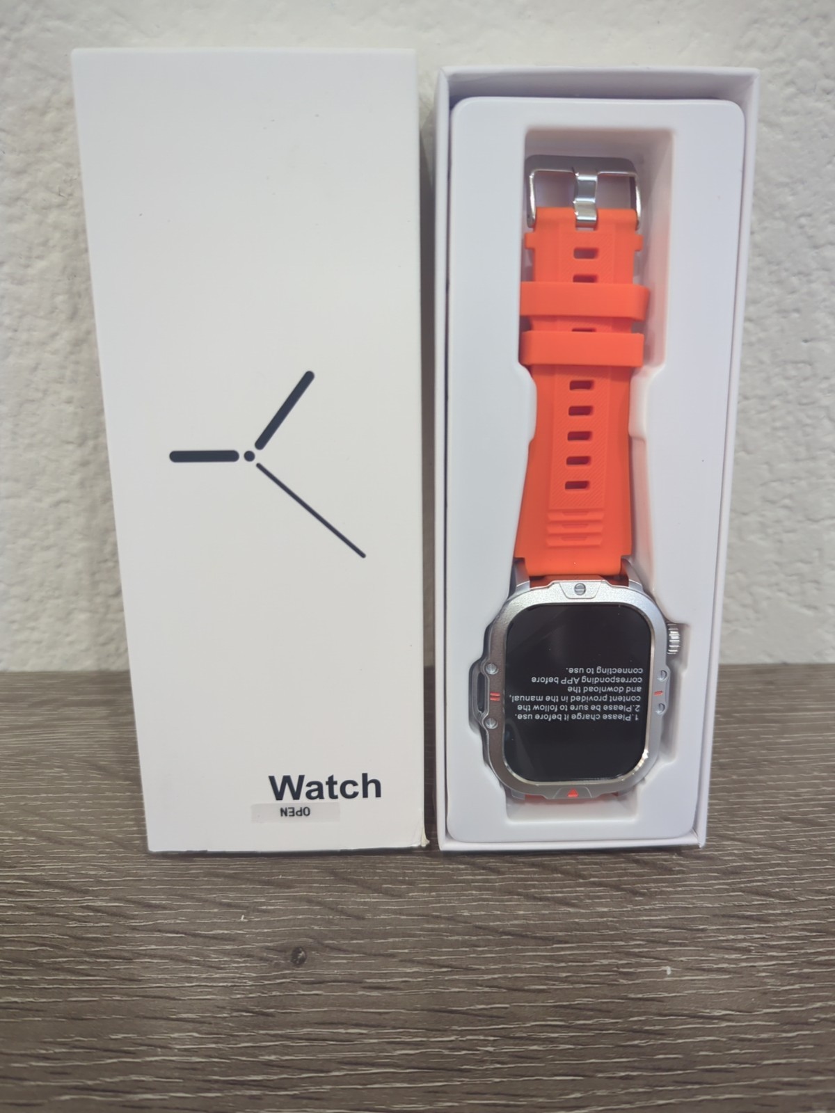 NEW Mingwear Military Smartwatch for Men, 2.01-Inch TFT LCD Aluminum Alloy Body