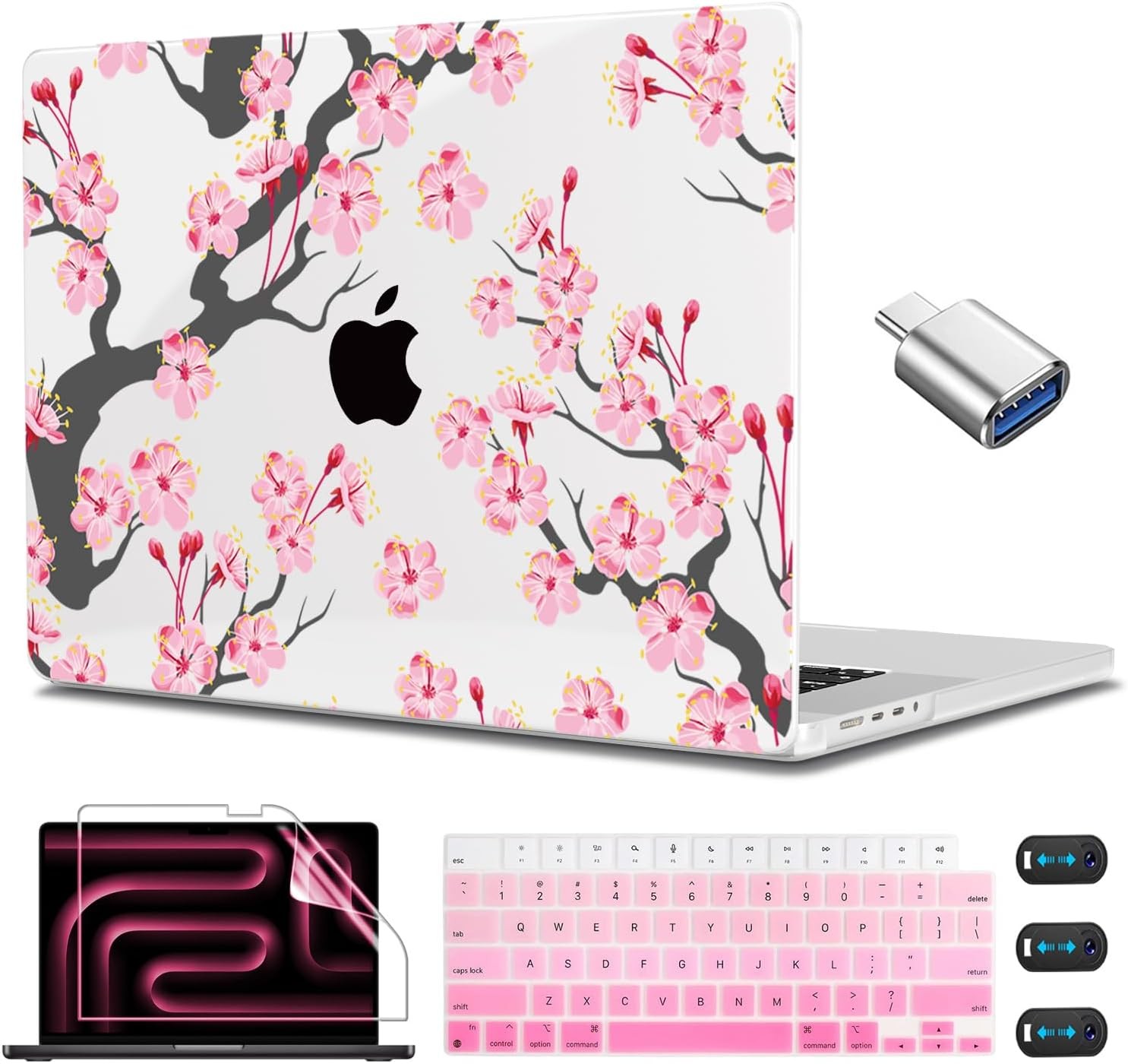 Case for MacBook Pro 14 inch M5 A3434 M4 A3112 A3185 A3401 M3 A2992 M2 A2779 M1