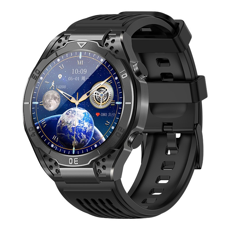 2026 Military Smart Watch For Men Bluetooth Call Rugged Tactical Fitness Tracker