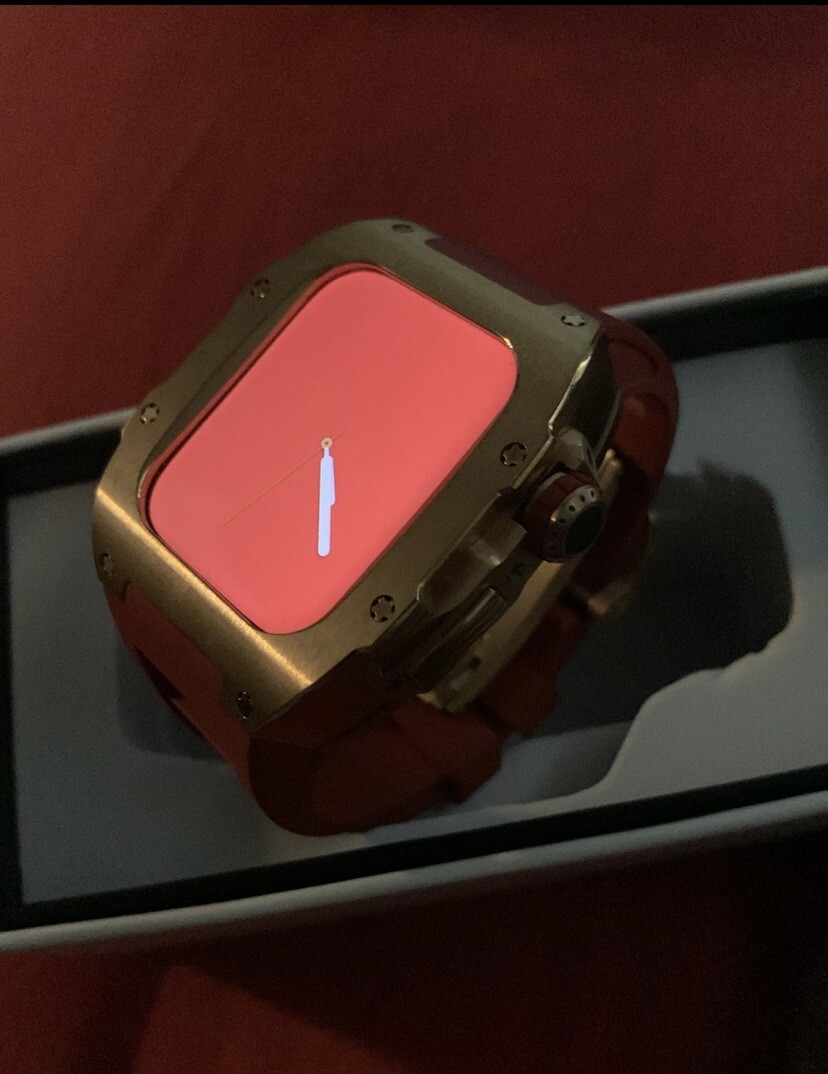 Apple Watch Series 8 45mm Product Red With Luxury Case