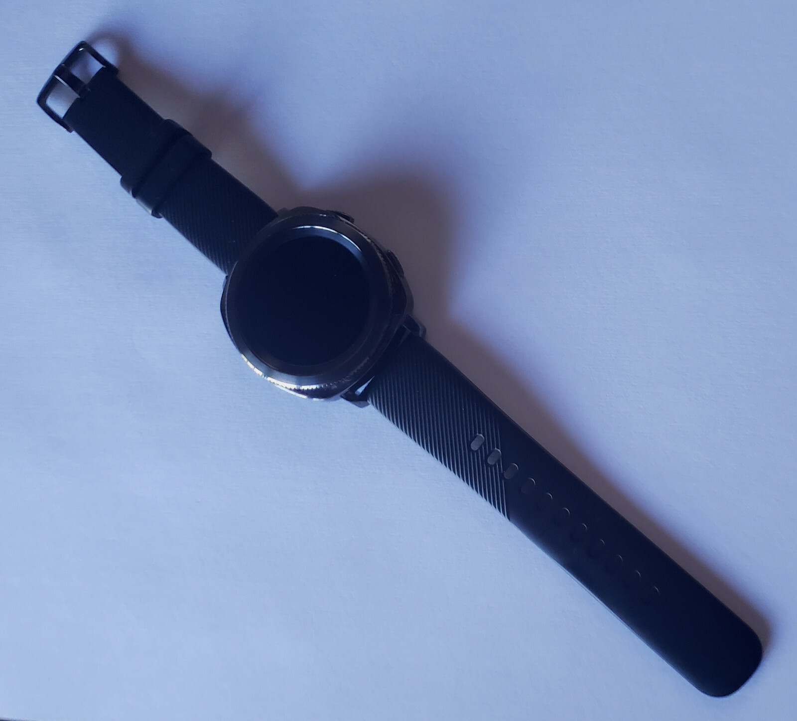 Black Gray Samsung Gear Sport SM-R600 Smartwatch – Works but SOLD-AS-IS – Read