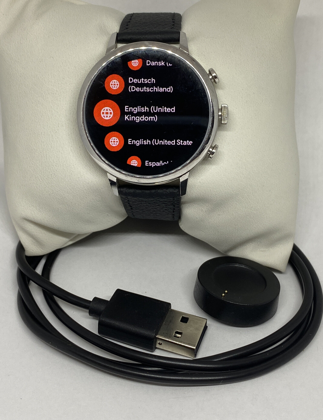 Fossil Gen 4 Authentic Digital Dial Smart Watch Custom Band FTW6014 DC78
