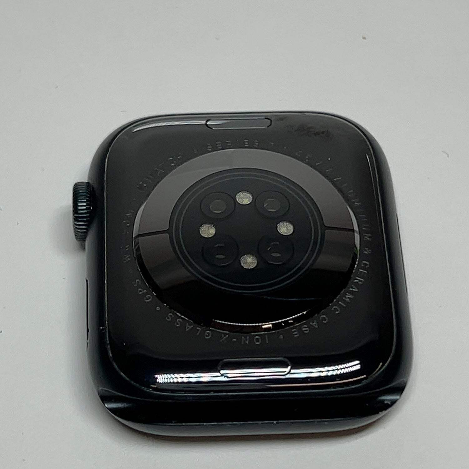 GPS Only Apple Watch Series 7 45MM Blue Aluminum A2474 Face Only