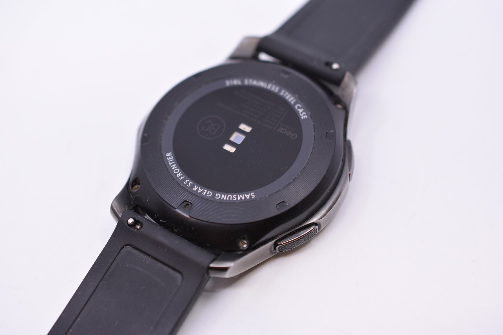 Samsung Gear S3 Frontier Smartwatch Black SM-R765T Stainless Steel 316L 4GB