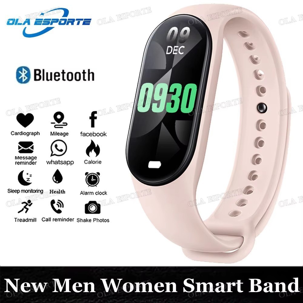 M7 Smart Watch Fitness Tracker Heart Rate Sleep Monitor Waterproof Band ⌚